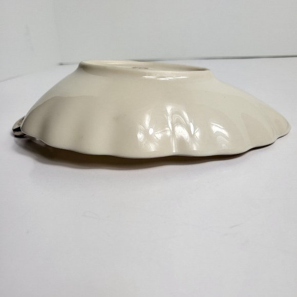 Lenox Candy Trinket Jewelry Dish Leaf With Silver Trim Vintage USA Home Decor - Picture 11 of 16